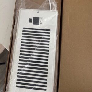 Register Booster Fan Fits 4" x 10" Register Holes, Smart Control Heating Cooling